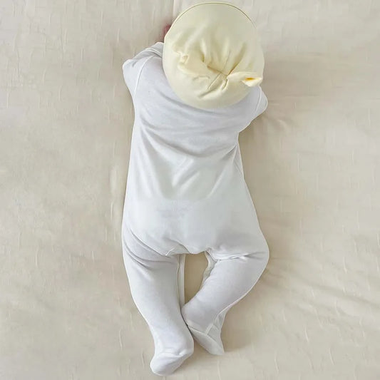 👶 Conjunto de Roupa para Recém-Nascido 100% Algodão – Body, Gorro e Babete