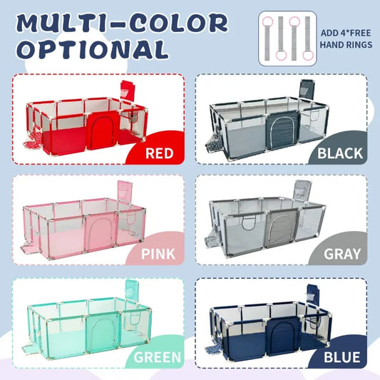 🏰 Parque Infantil Grande com Piscina de Bolas – Segurança e Diversão